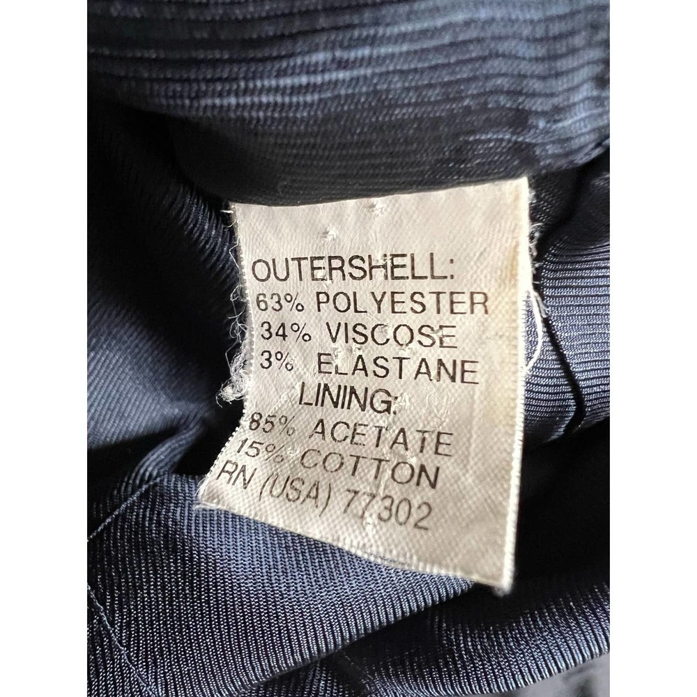 Zara Basic Brown Striped Single Button Blazer Jac… - image 7